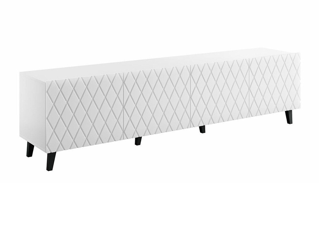 TV-állvány Charlotte 174 (Fehér)