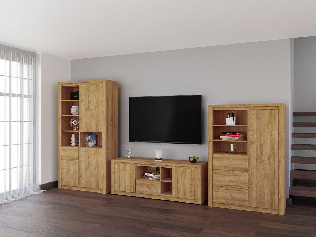 Könyvespolc Boston 637 (Tölgy)