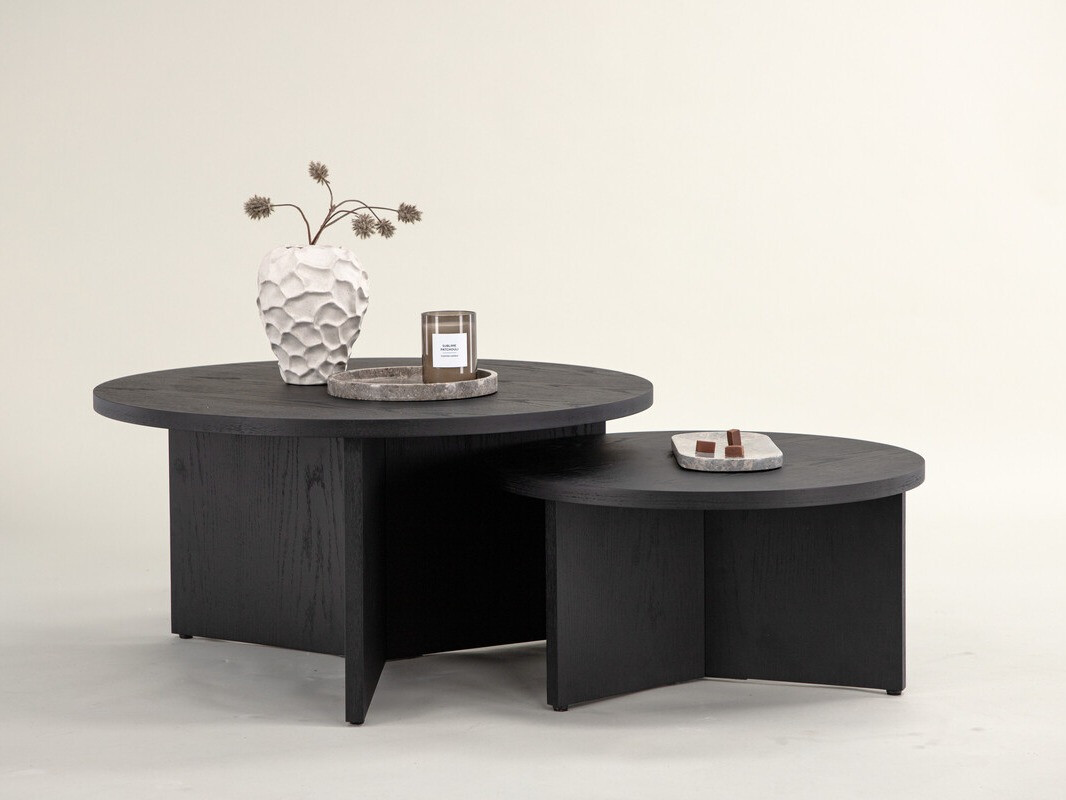 Dohányzóasztal Dallas 3311 (Fekete)