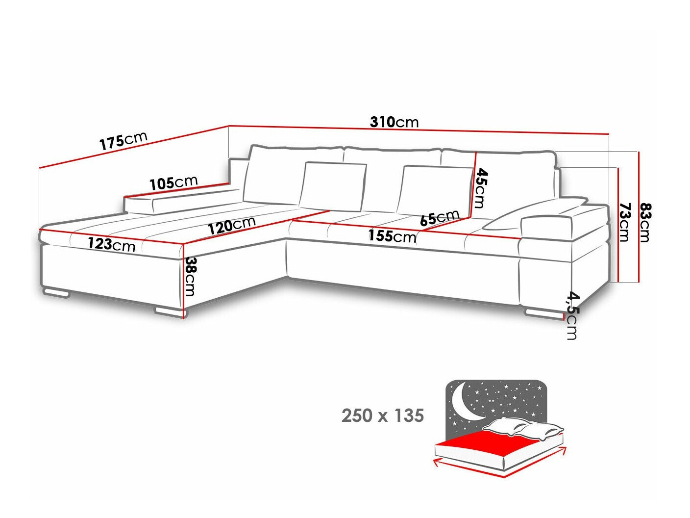 Sarokkanapé Comfivo 113 (Uttario Velvet + Senegal 825)