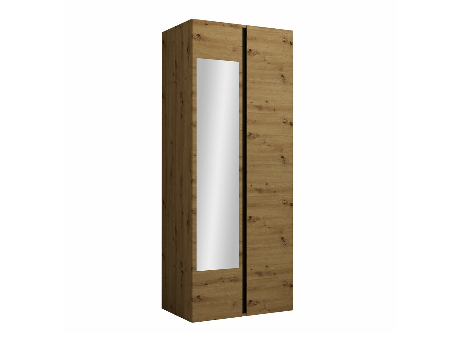 Gardróbszekrény Hartford 368 (Artisan tölgy + Fekete)