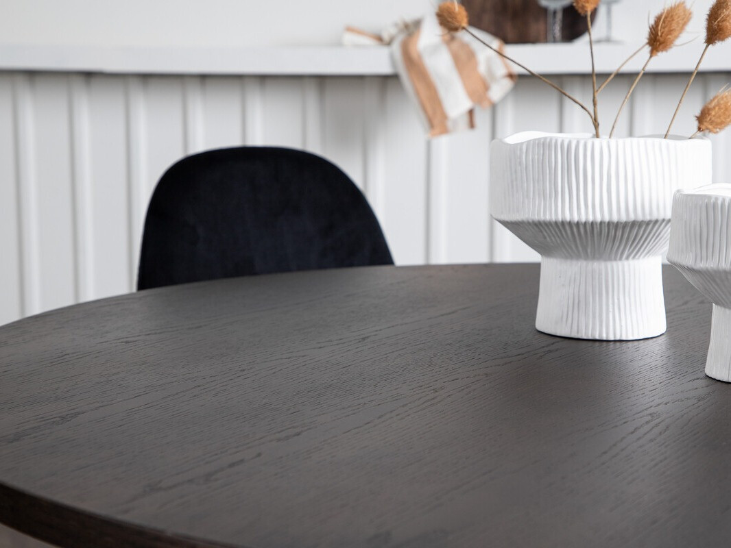 Étkezőgarnitúra Dallas 3370 (Fekete)