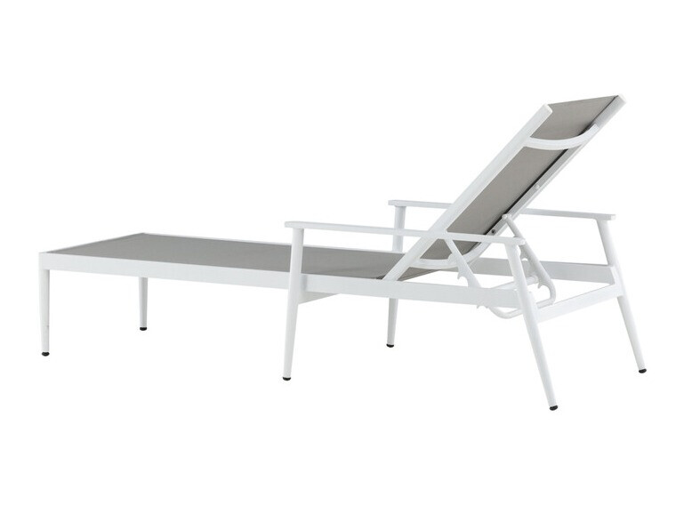 Kerti napozóágy Dallas 3123 (Szürke + Fehér)