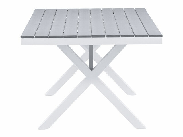 Kerti asztal Dallas 3392 (Szürke + Fehér)