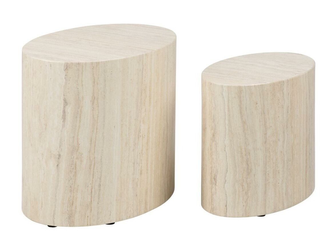 Oldalsó asztalok szett Norsica 587 (Bézs)