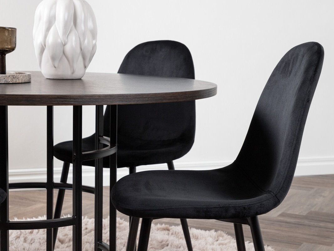 Étkezőgarnitúra Dallas 3446 (Fekete)