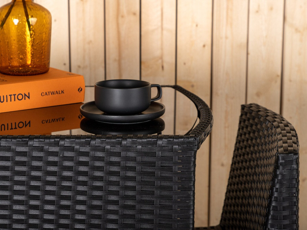 Erkély készlet Dallas 3458 (Fekete)