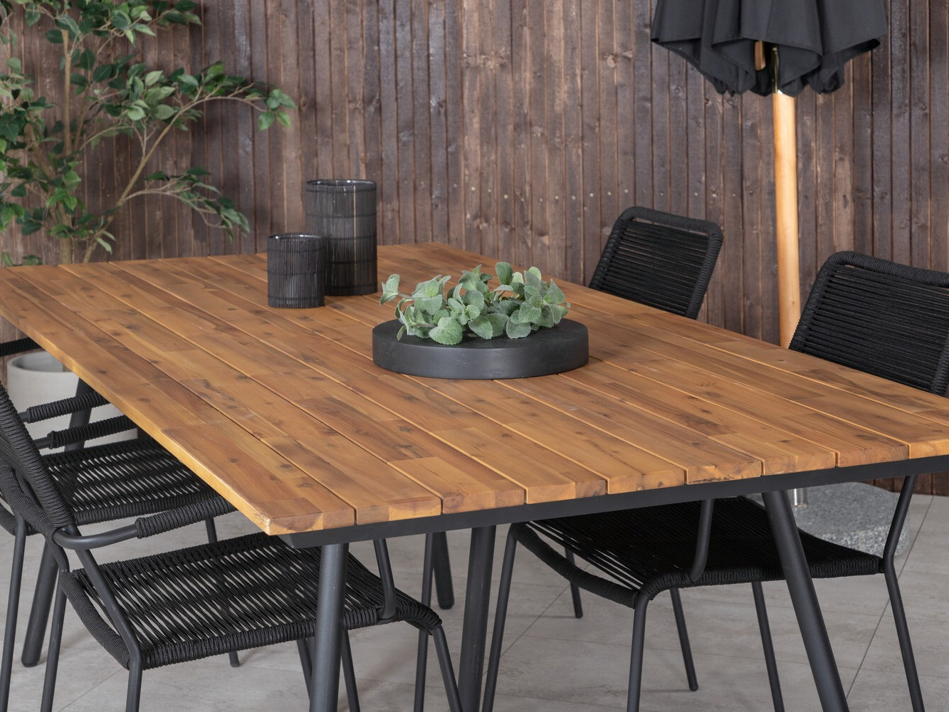 Asztal és szék garnitúra Dallas 2192