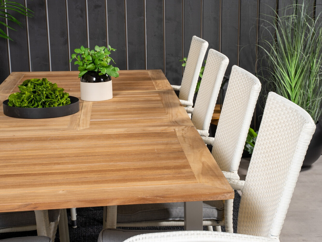 Asztal és szék garnitúra Dallas 2376