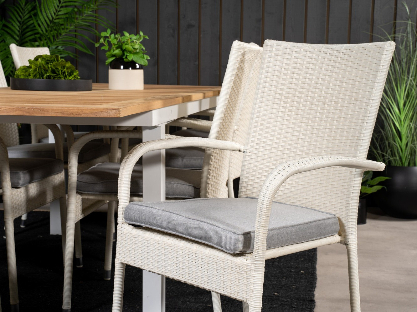 Asztal és szék garnitúra Dallas 2376