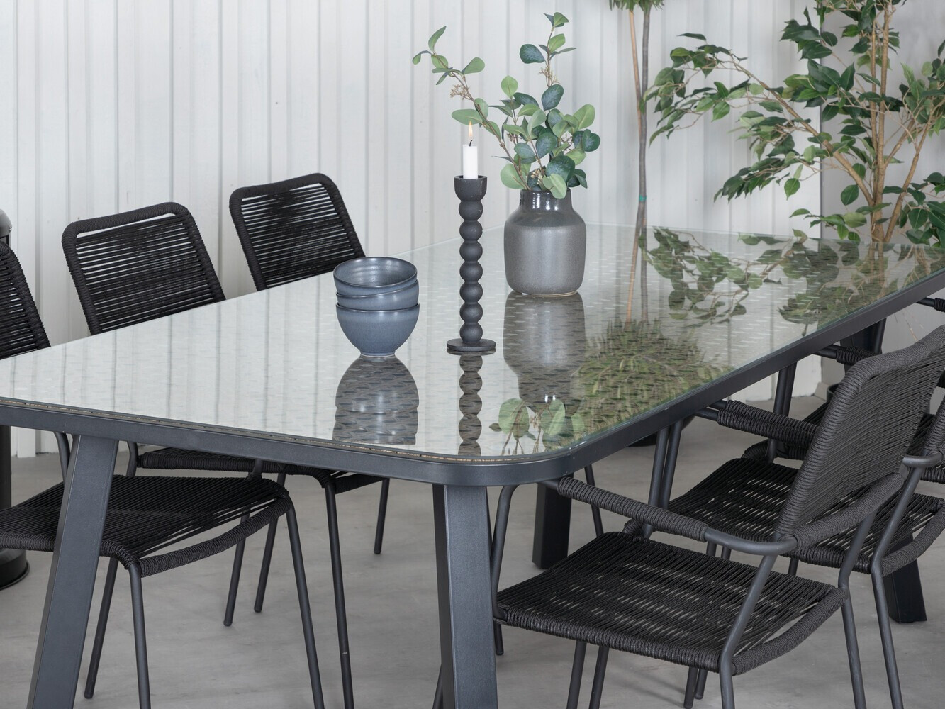 Asztal és szék garnitúra Dallas 2934