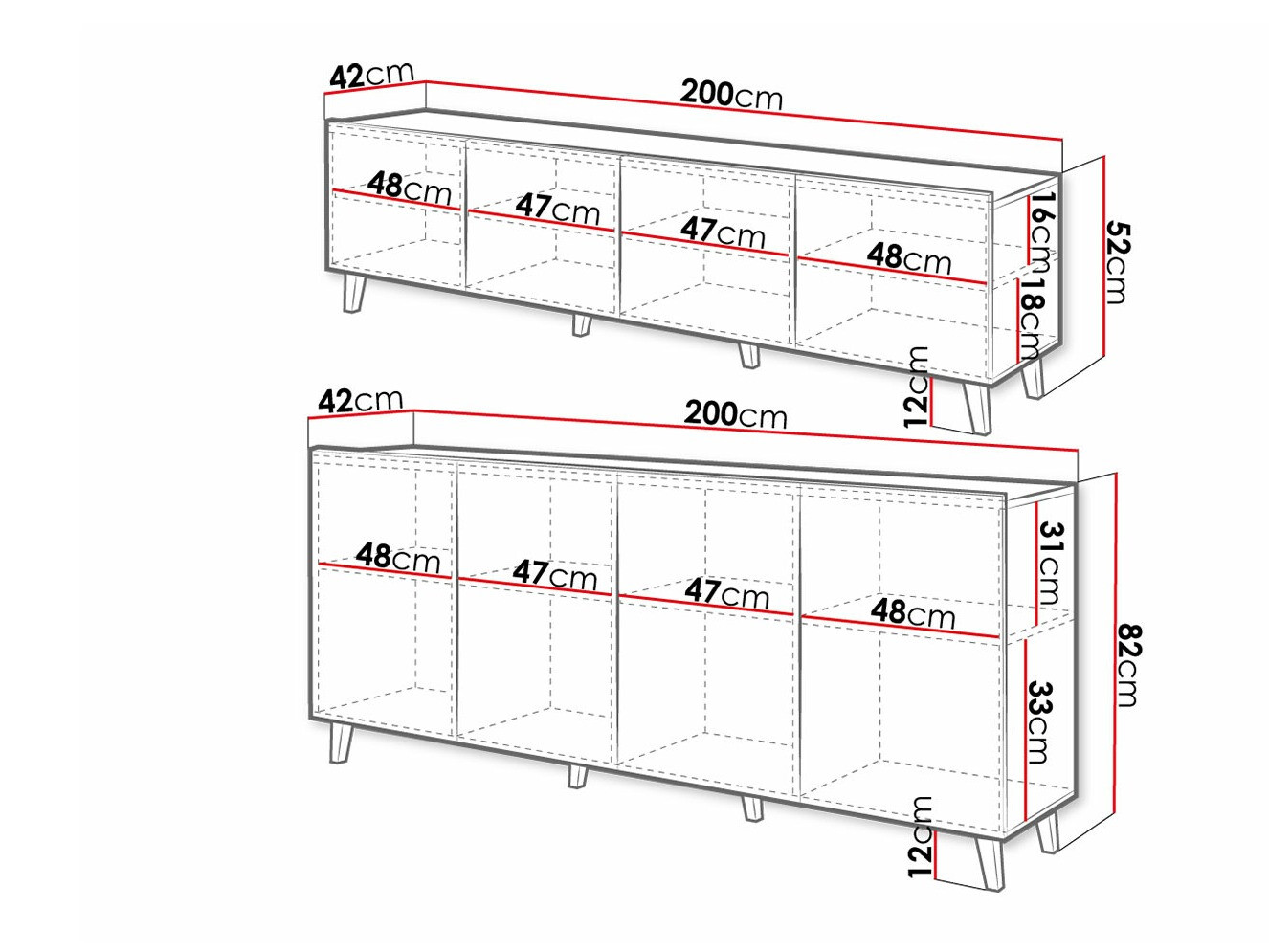 Nappali szett Charlotte 212 (Fehér)