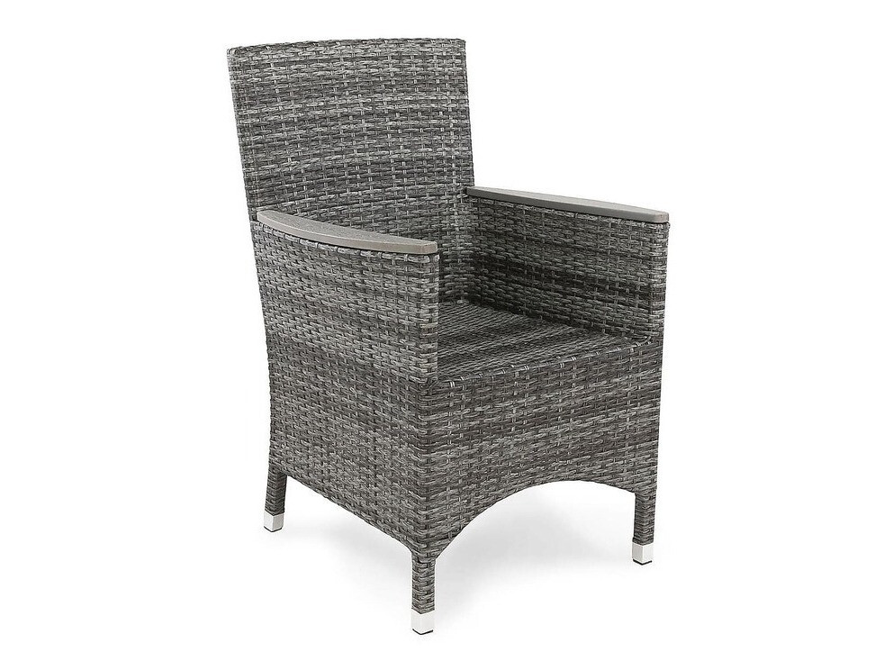 Asztal és szék garnitúra Riverside 490 (Fekete)