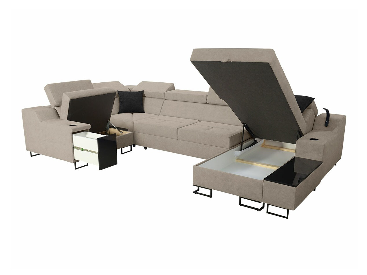 Sarokkanapé Sarasota 137 (Uttario Velvet 2951 + Uttario Velvet 2954)