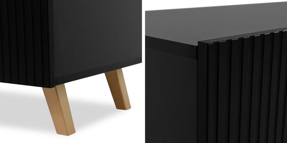 Nappali szett Levmari 110 (Fekete)