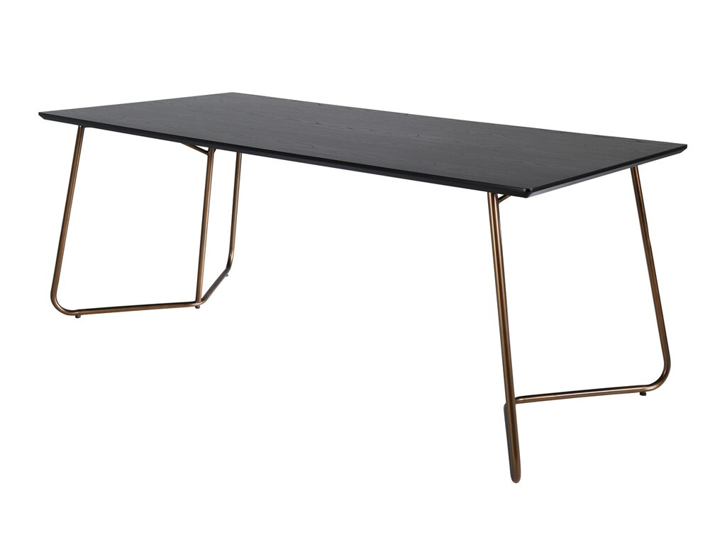 Étkezőgarnitúra Dallas 2713 (Fekete + Dió)