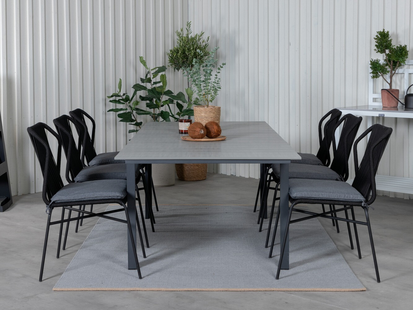 Asztal és szék garnitúra Dallas 698