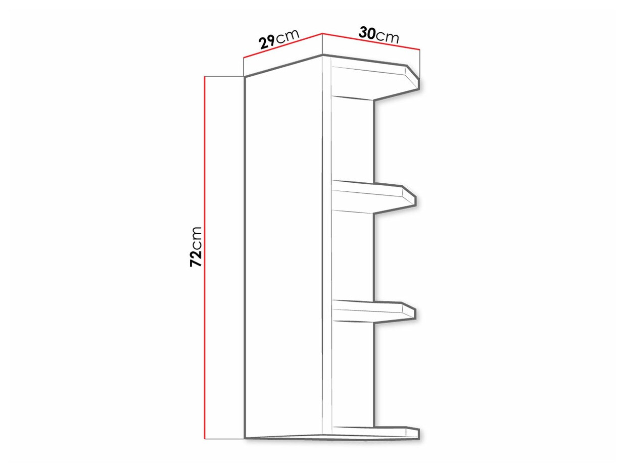 Polc Retro White 143