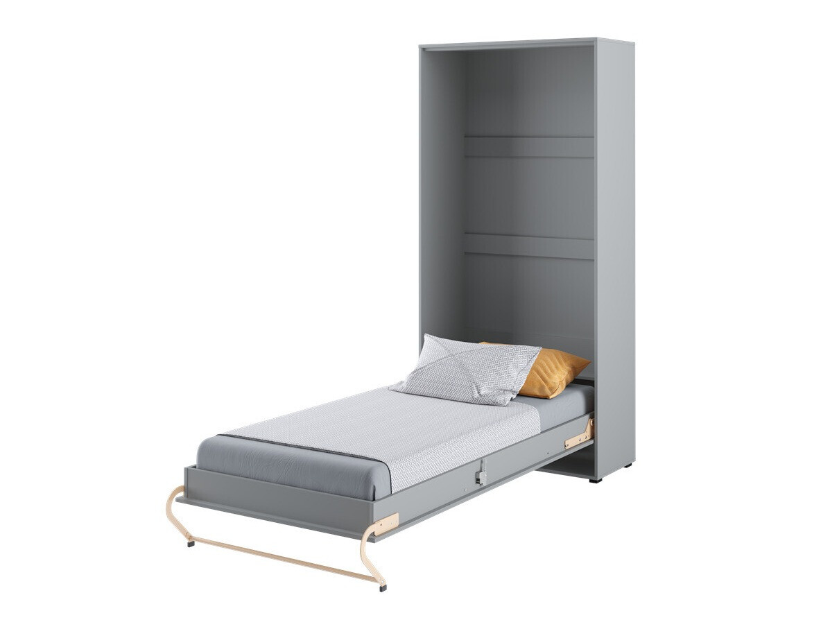 Szekrényágy Concept Pro Lenart Levfere 108 (Szürke)