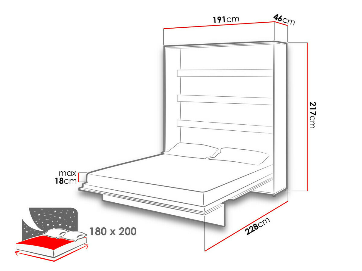 Bútorkészlet Concept Pro Lenart Levfere 130