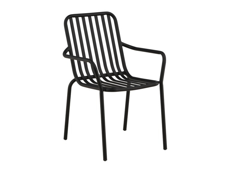 Erkélybútor-készlet Dallas 3531 (Fekete)