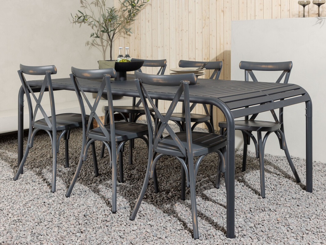 Asztal és szék garnitúra Dallas 3544