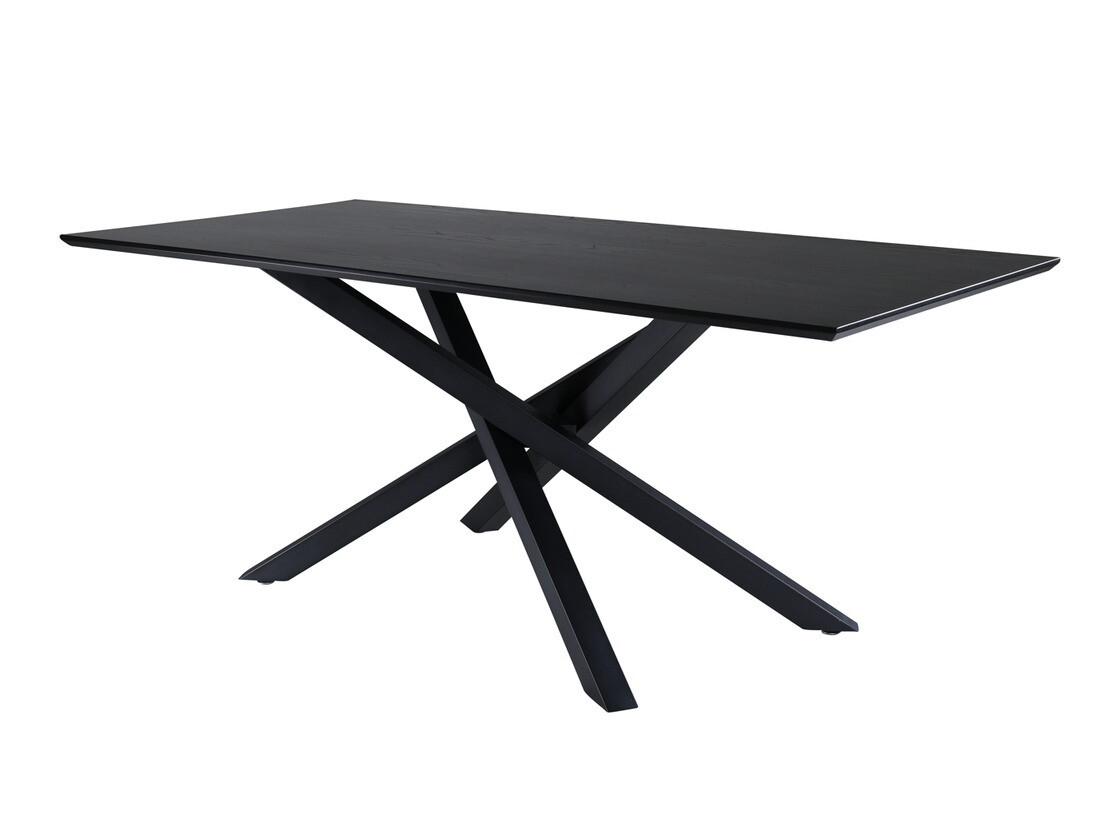 Étkezőgarnitúra Dallas 2691 (Világosszürke + Fekete)