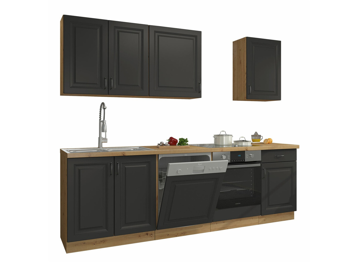 Moduláris konyha szett Retro Grey 150