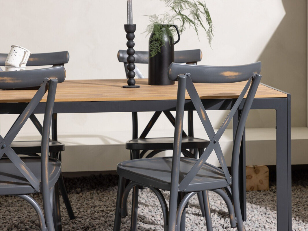 Asztal és szék garnitúra Dallas 3621