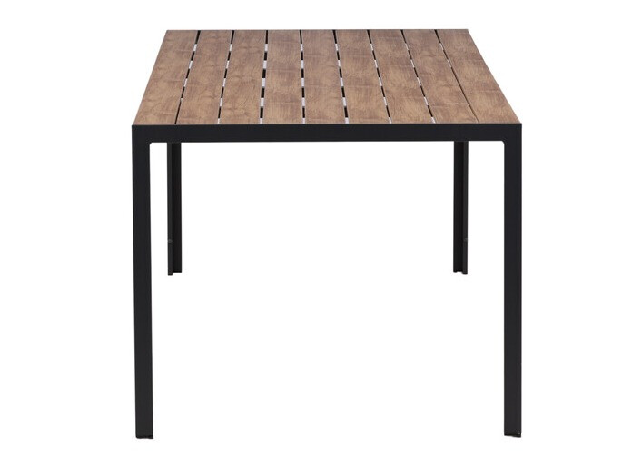 Kerti asztal Dallas 3890 (Fekete + Barna)