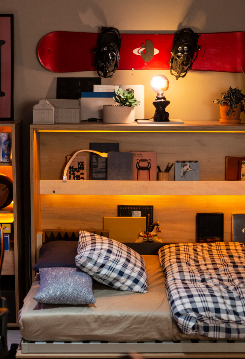 Szekrényágy Concept Pro Lenart Levfere 104