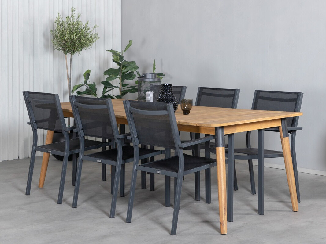 Asztal és szék garnitúra Dallas 3679