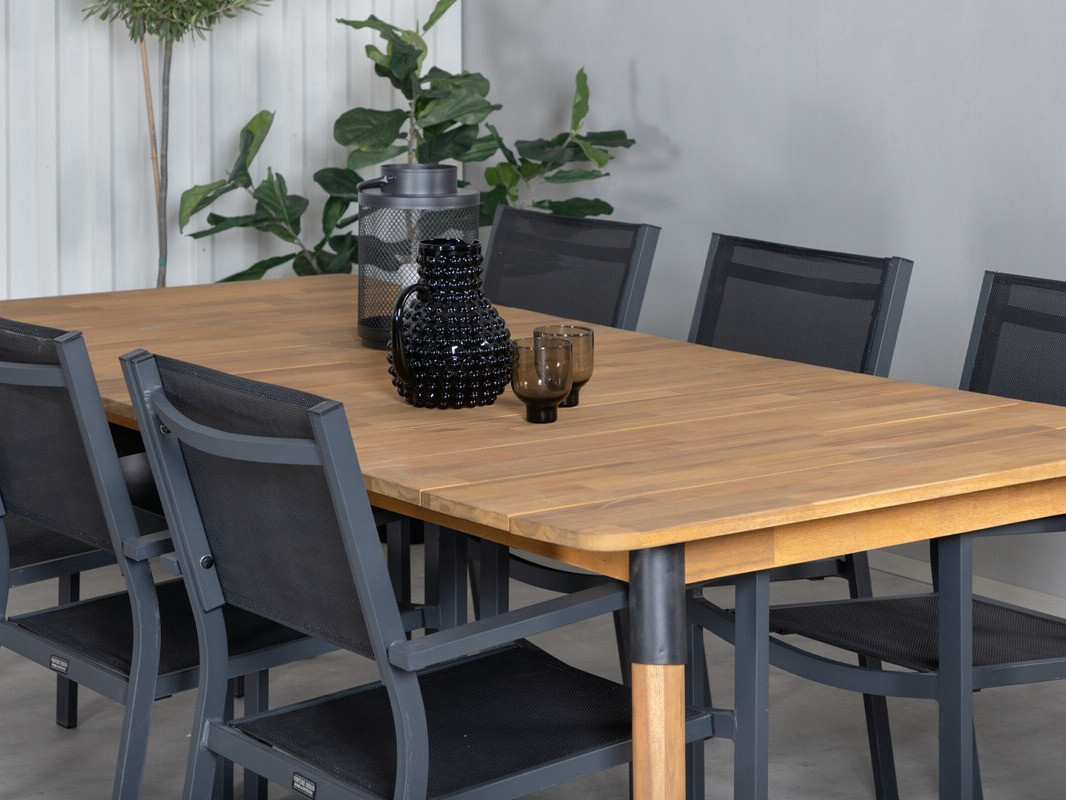 Asztal és szék garnitúra Dallas 3679