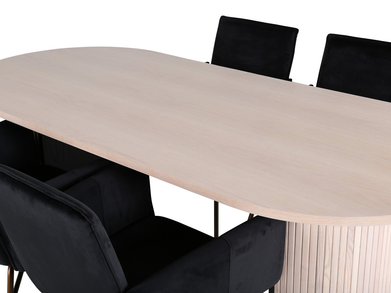 Étkezőgarnitúra Dallas 2751 (Fekete + Réz)