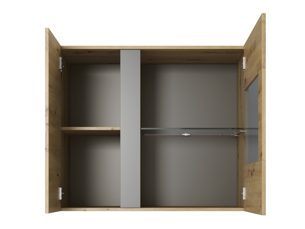 Polc Novbela 112 (Artisan tölgy + Grafit)