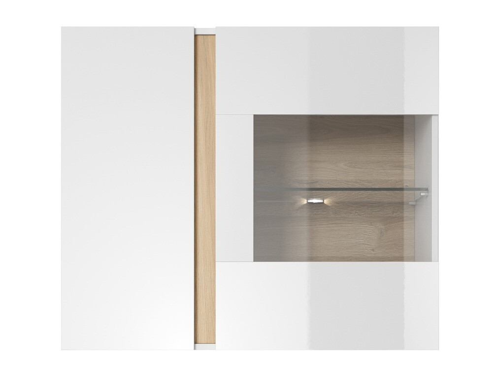 Polc Novbela 112 (Fehér + Fényes fehér + Grandson tölgy)