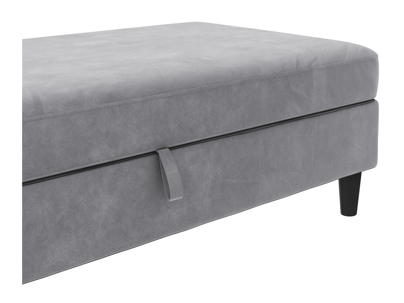 Kárpitozott pad Tulsa 536 (Világosszürke)