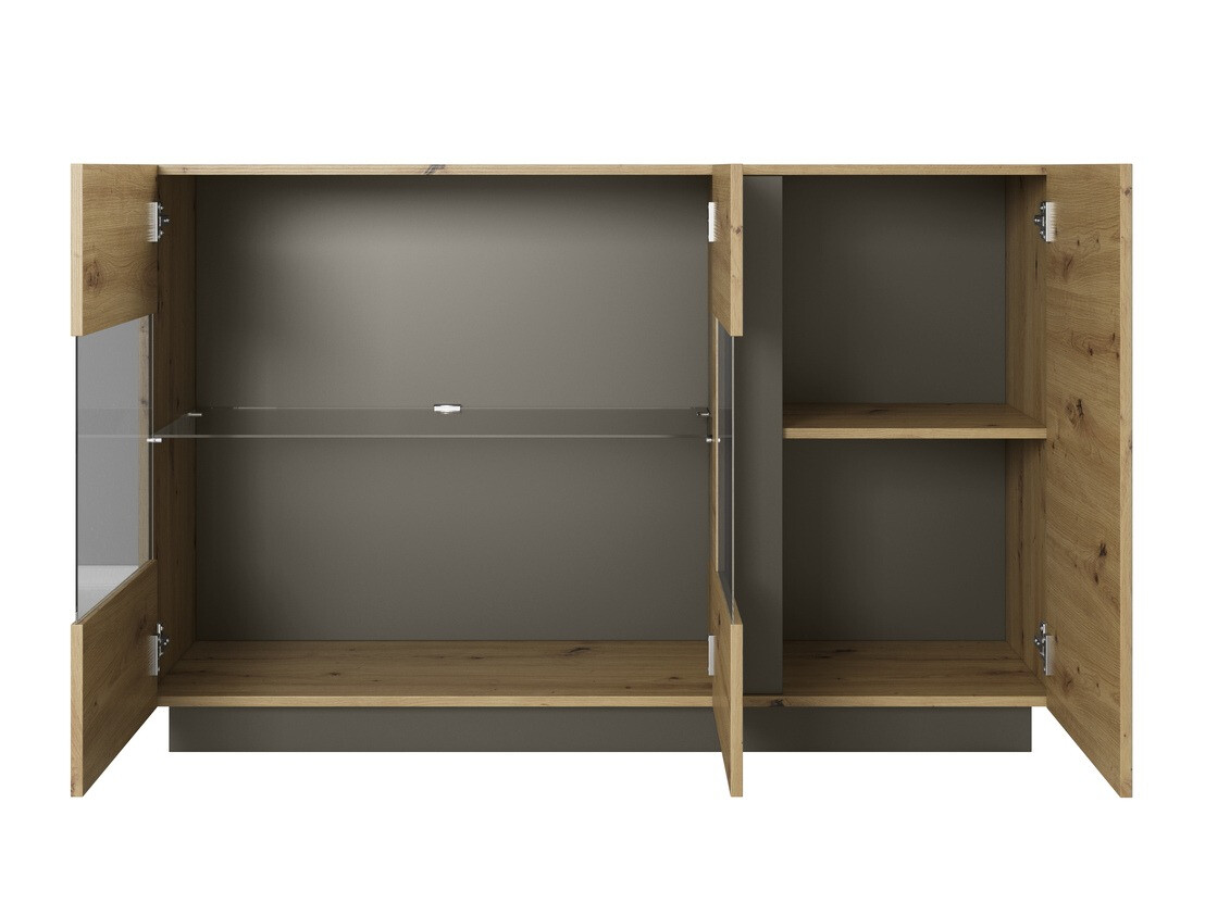 Nappali szett Novbela 113 (Artisan tölgy + Grafit)