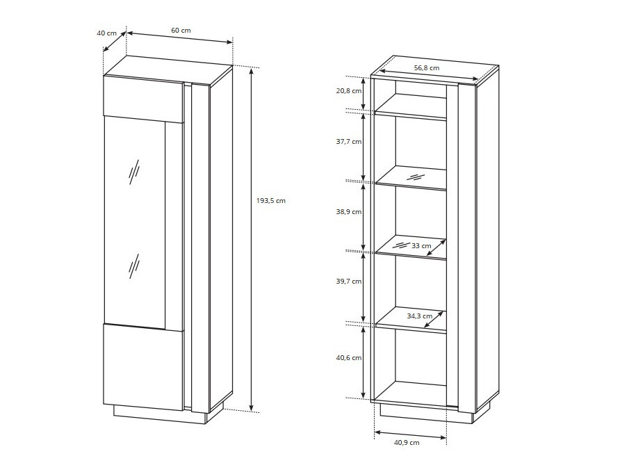 Nappali szett Novbela 113 (Artisan tölgy + Grafit)