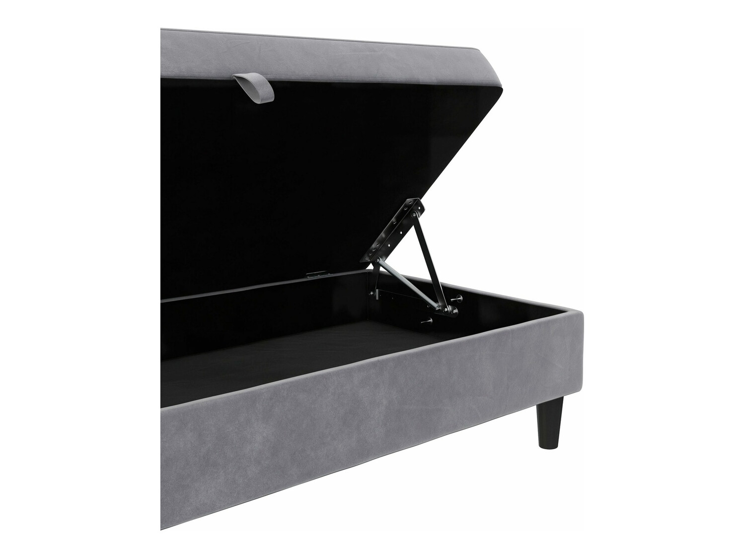 Kárpitozott pad Tulsa 536 (Világosszürke)