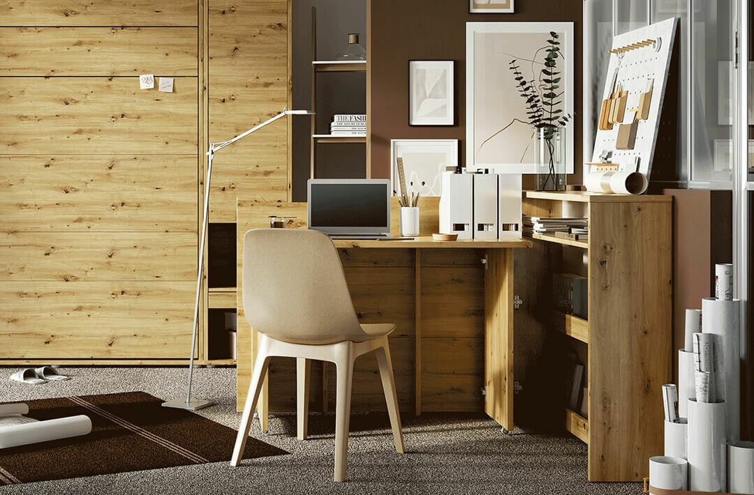 Sarok íróasztal Concept Pro Lenart Levfere 101 (Artisan tölgy)