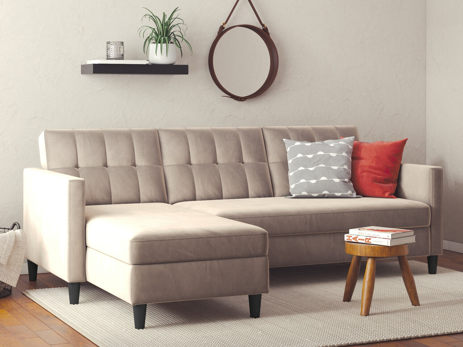 Sarokkanapé Tulsa 538 (Taupe)