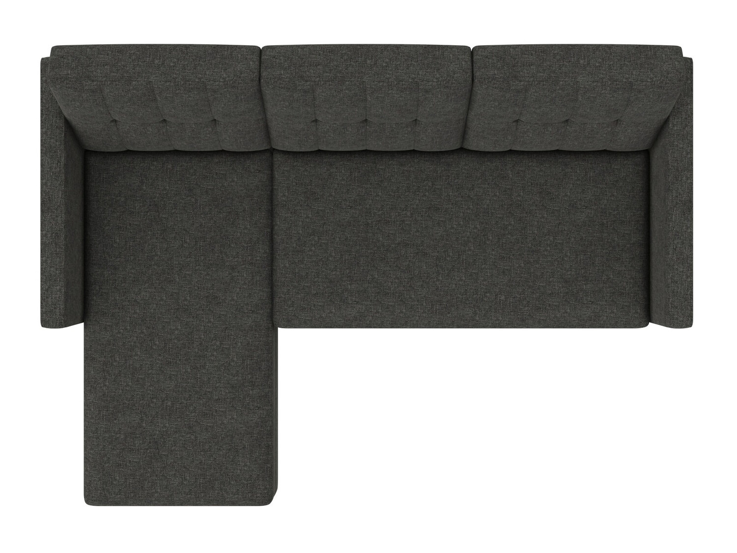 Sarokkanapé Tulsa 539 (Sötétszürke)