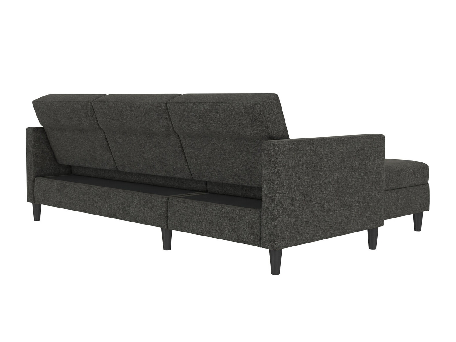 Sarokkanapé Tulsa 539 (Sötétszürke)