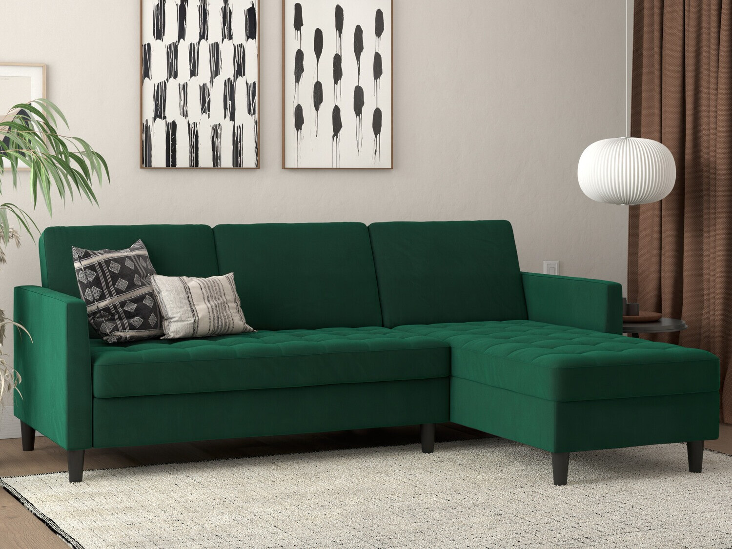 Sarokkanapé Tulsa 540 (Zöld)