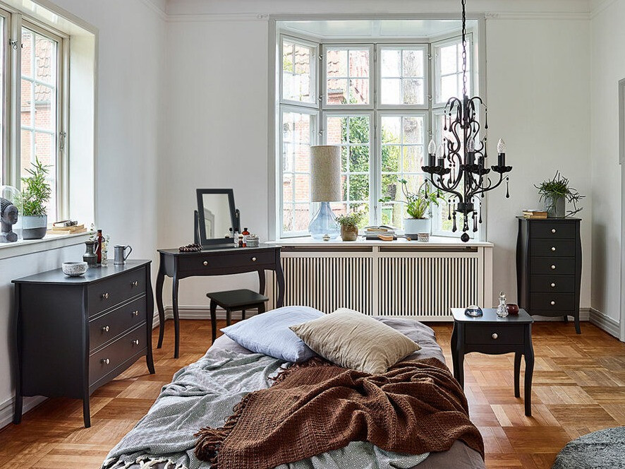 Komód Tustin J101 (Fekete)