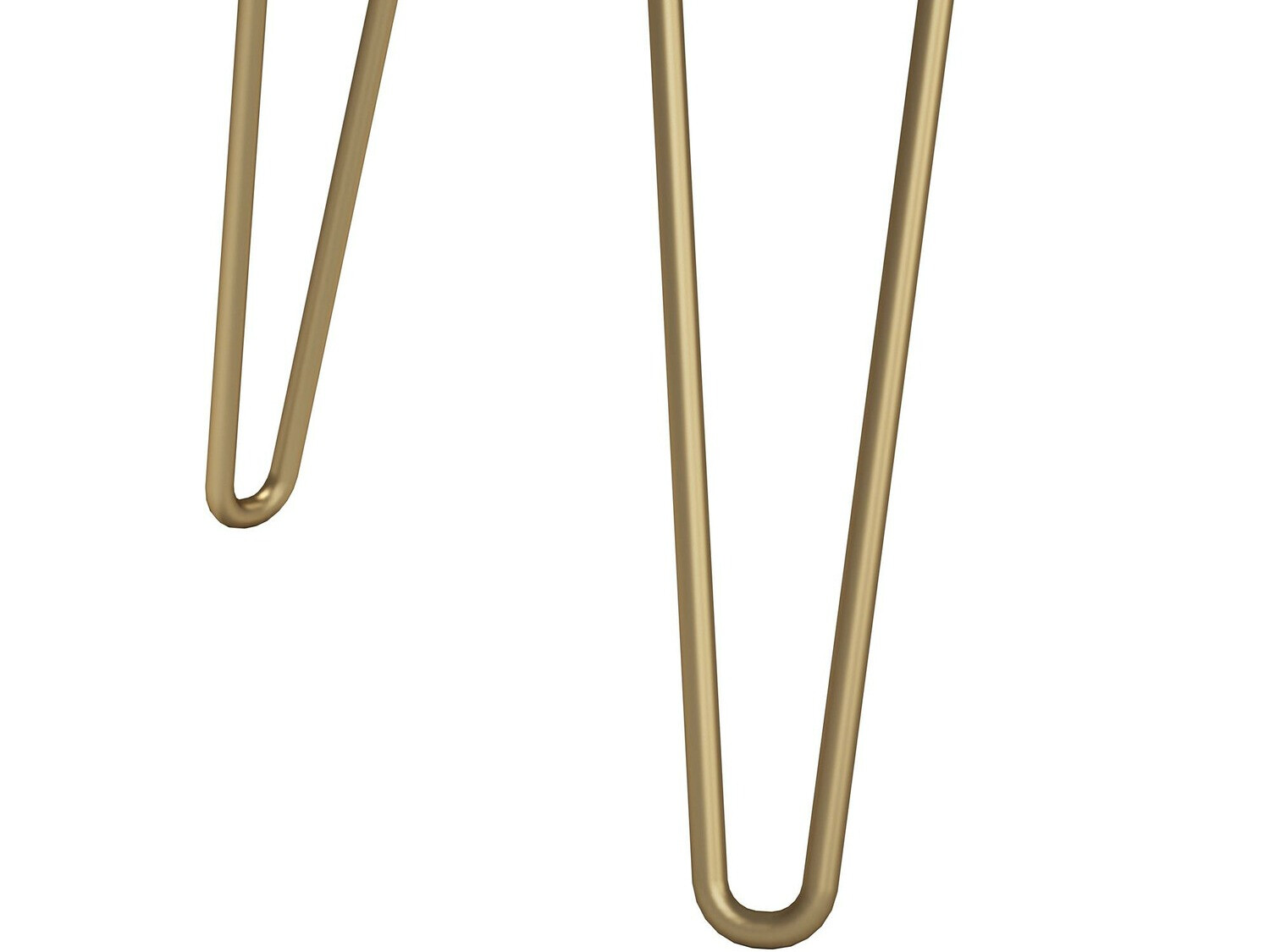 Dohányzóasztal szett Tulsa 561 (Fehér márvány + Aranysárga)