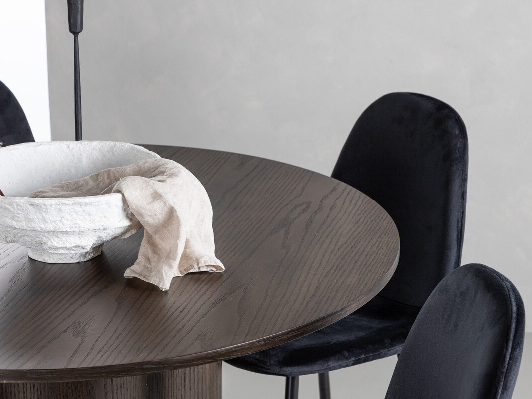 Étkezőgarnitúra Dallas 3750 (Fekete)