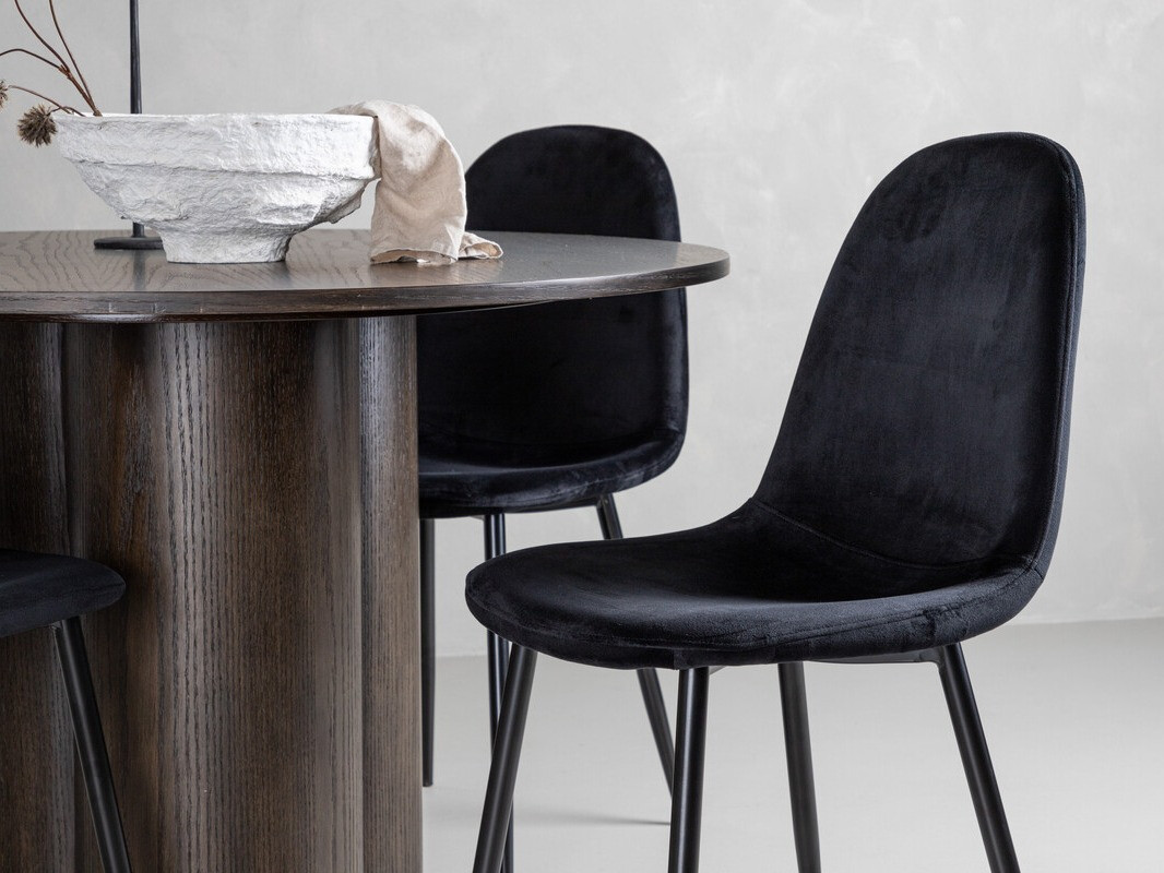 Étkezőgarnitúra Dallas 3750 (Fekete)