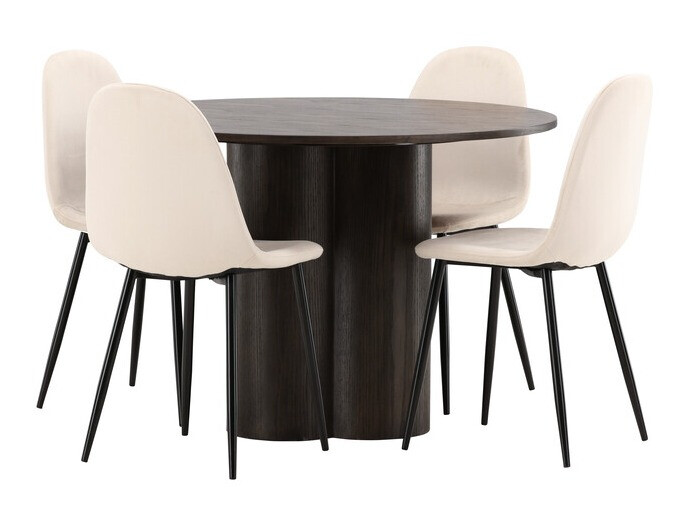 Étkezőgarnitúra Dallas 3750 (Krém)